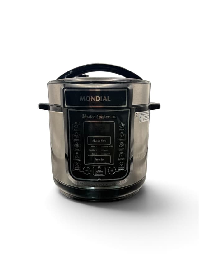 Panela De Pressão Elétrica Digital 3L Mondial 700W - PE-40, RB - 338450
