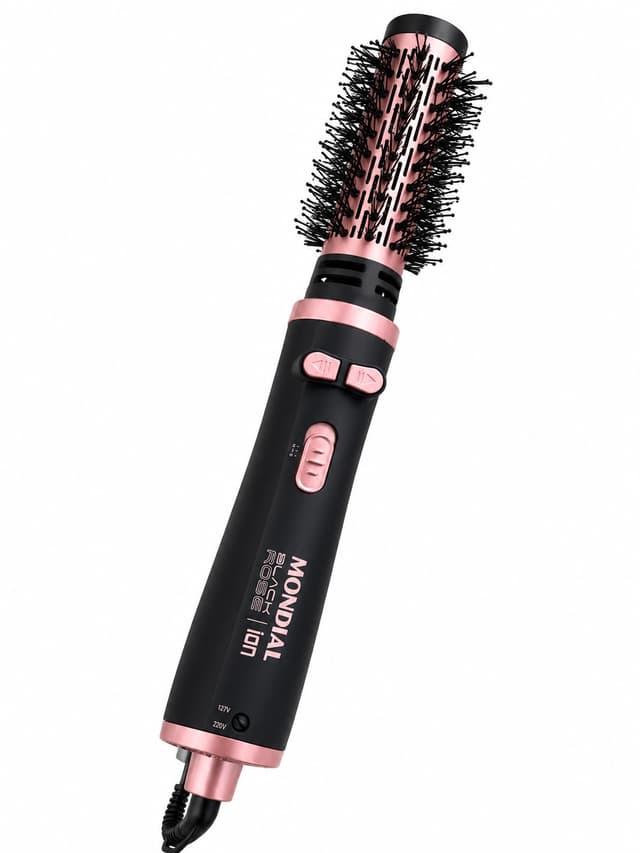 Escova Rotativa Mondial Black Rose ERB-01 de 1200W - Bivolt (RB 333618)