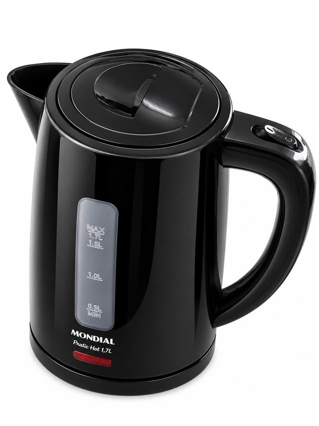 Chaleira Elétrica Mondial Pratic Hot 1,7L - 127V (RB 344124)